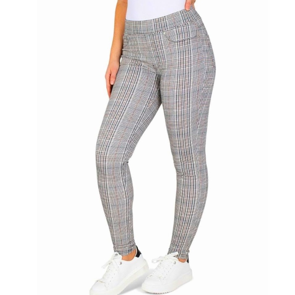 NWT Seven7 pull on plaid stretch pants, size XXL